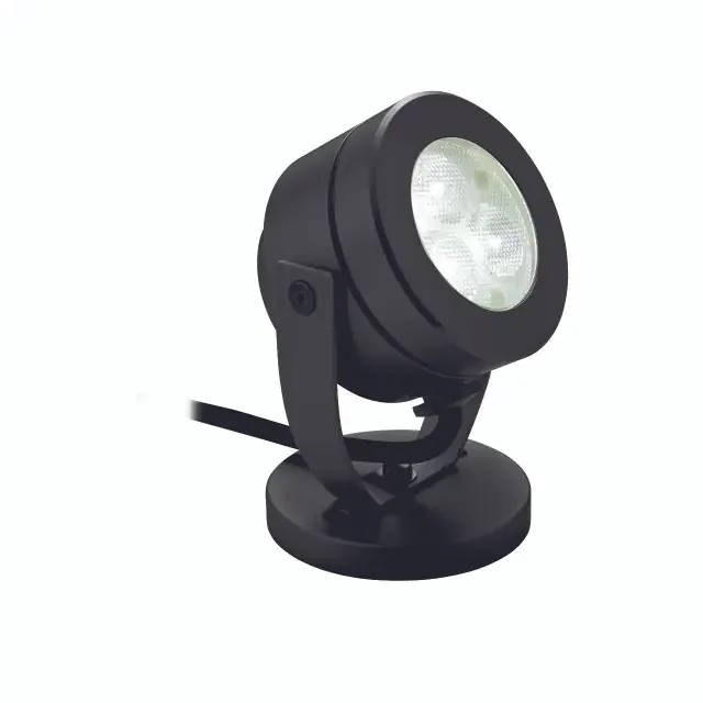 Waterproof Black IP68 LED Wall and Spike Spotlight