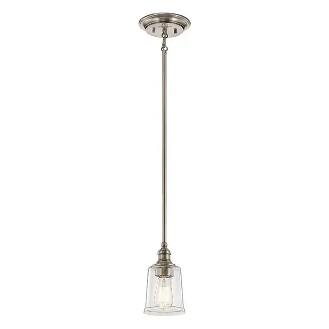 Waverly Pewter Mini Pendant Light