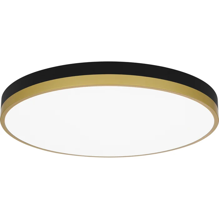 Weldin LED Flush Mount in Matte Black Gold (10|WLN1620MBKG)