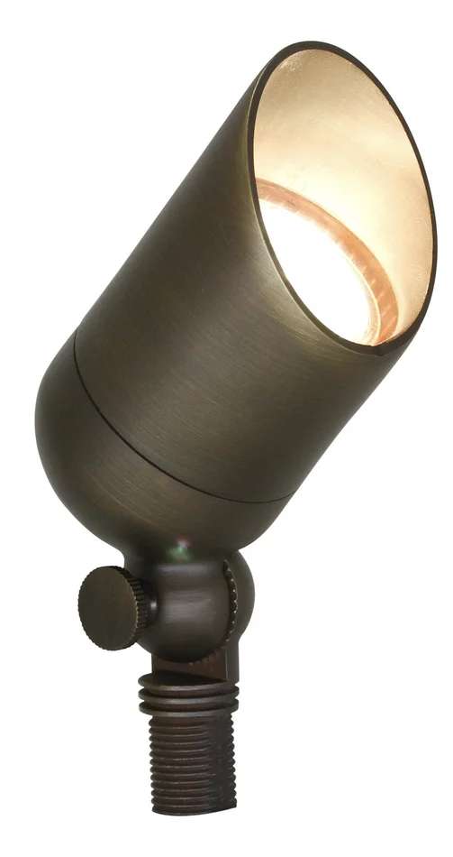 Westgate 12V 5W LED Directional Light – Cast Solid Brass, Antique Bronze, 3000K