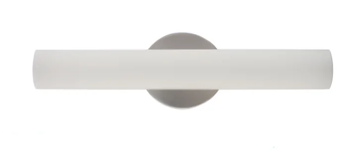 Westgate 18in Architectural Vanity, 18W, 2700K, Led Outdoor Light – Brushed Nickel