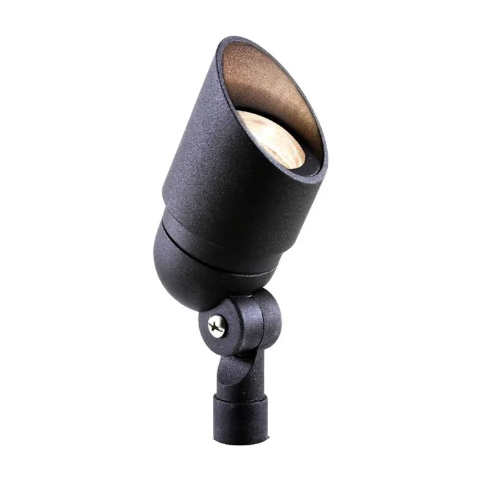 Westgate AD-102-BK Aluminum LED Directional Light, 12V, 5W, 3000K, Black