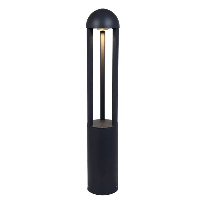 Westgate BOL-608RD-41-MCTP-BK 41″ Round Bollard Open Design Lights, 10W/18W/25W, 30K/40K/50K – Black