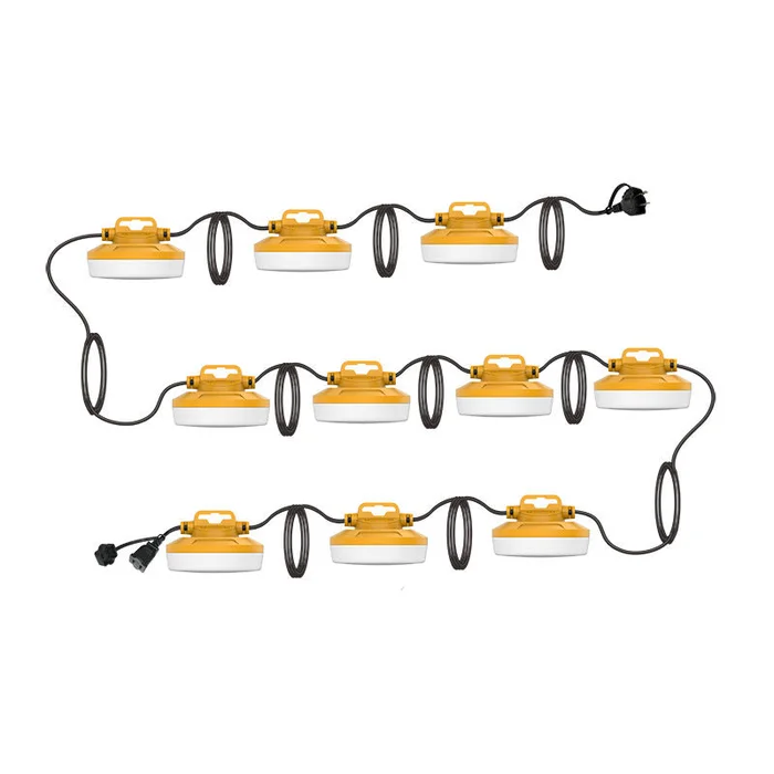 Westgate CL-CONST-100FT-50W-2WIRE 2 Wire Economy Construction String Lights, 10x10W, 50K