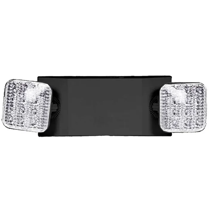 Westgate EL-1L-BK Large High Output LED Emergency Light, 1.2W Per Head, Black