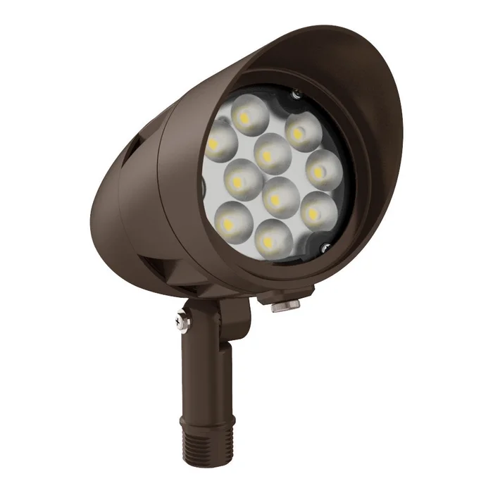 Westgate FLDX-SM-15W-50K-BR 120-277V Spec Series LED X-Gen Bullet Flood Light – Dark Bronze