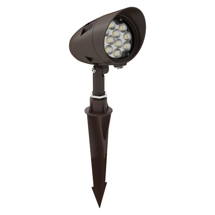 Westgate FLVX-SM-6W-30K-BR Spec Series LED X-Gen Bullet Flood Light – Dark Bronze