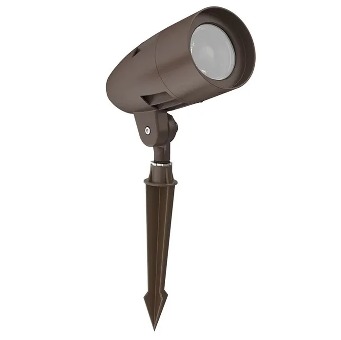 Westgate FLVXPRO-MD-10-30W-MCTPB-BR X-Gen LED Bullet Flood Light with Integrated Photocell, 12V, Adjustable Wattage (10W/20W/30W), Adjustable CCT (3000K/4000K/5000K), Bronze