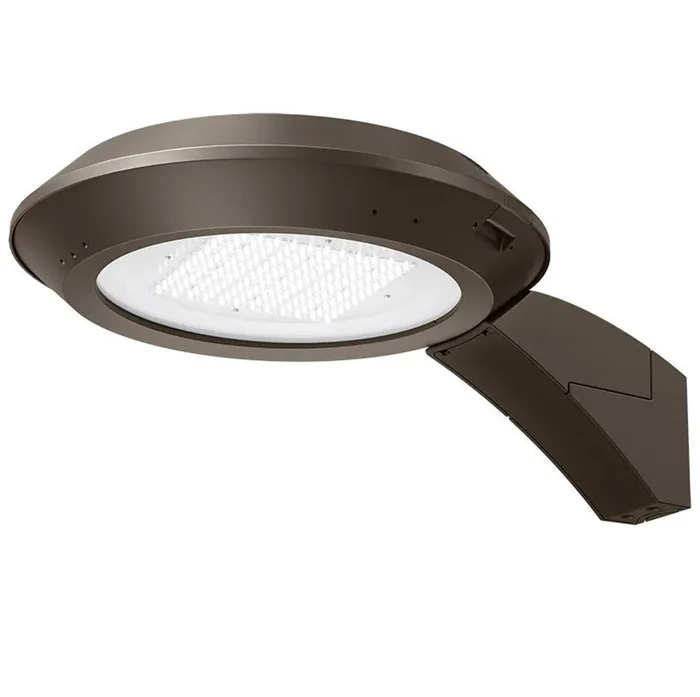 Westgate GPX-18-60W-MCTP-PWM LED Post Disk Light with Pole/Wall Mount, Adjustable Wattage (18W/30W/45W/60W), Adjustable CCT (3000K/4000K/5000K), Bronze