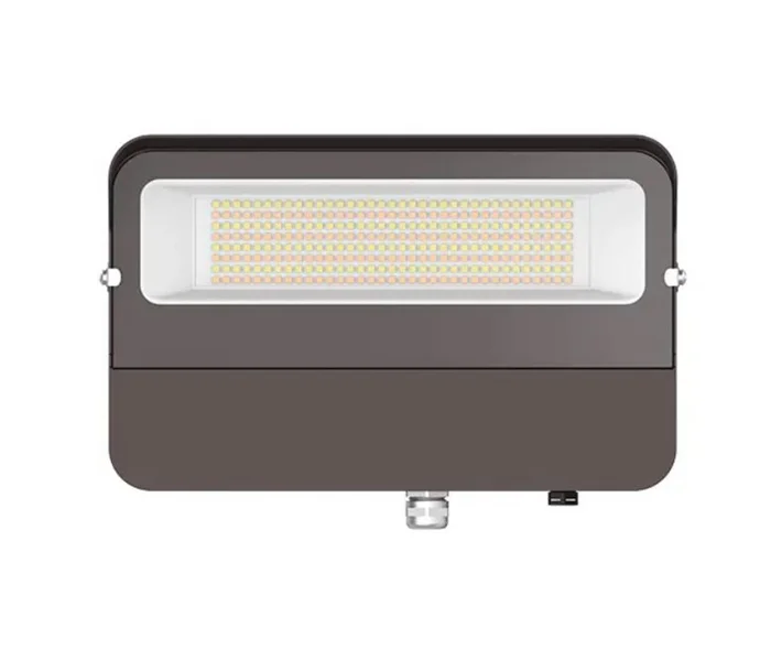 Westgate LFE-100W-MCT-D Outdoor Compact LED Flood Light, 100W, Adjustable CCT (3000K/4000K/5000K), Dark Bronze