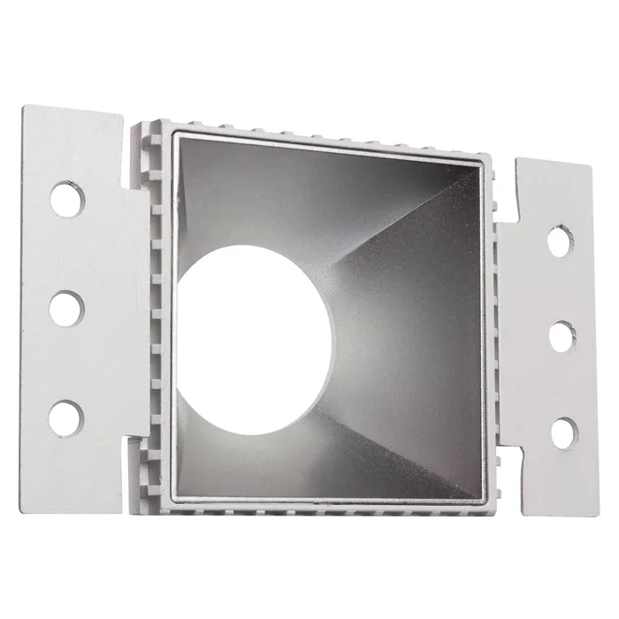 Westgate LRD-TL-10W-50K-4S-HZ LED 4″ Round Architectural Trimless Recessed Light Residential Lighting – Matte Silver