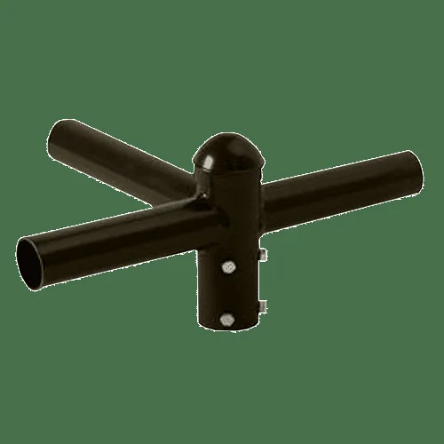 Westgate PTA-390 90 Round Pole Tenon Adapter for 3 Fixture, Slips on 2-3/8″ Pole – Bronze