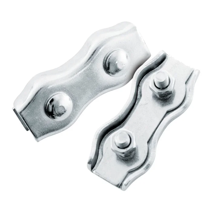 Westgate SCL-WRCL-DUPLEX 5/32in 4mm Duplex2-Post Wire Rope Clip Cable Clamp