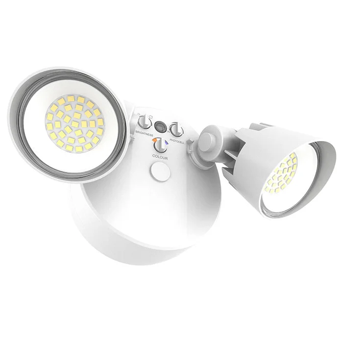 Westgate SLX-2H-MCTP-WH-D No-Sensor Dimmable X-Gen Advance Security Light – White