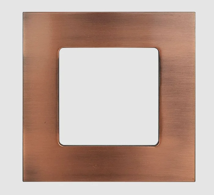 Westgate SSL6-TRM-CU 6″ Square Clip-On Trim for SSL Series Recessed Lights, Copper