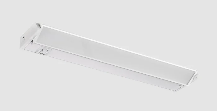 Westgate UCA-16-WHT 16″ Adjustable Angle LED Undercabinet Light, 6.5W, Adjustable CCT (2700K/3000K/4000K), White