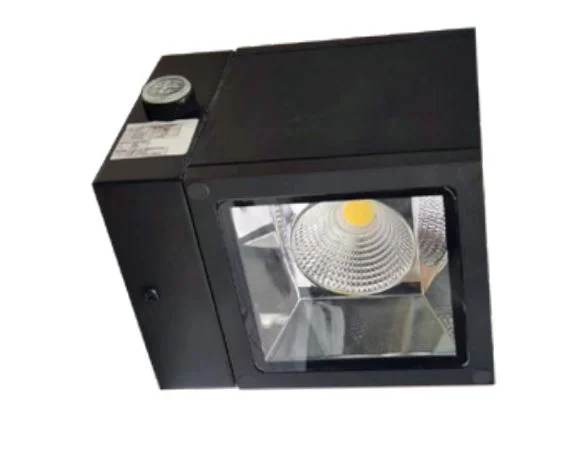 Westgate WMQ5-UDL-MCTP-BN-P Up-Down Selectable Cube Wall Light, Power And CCT Adjustable – Brushed Nickel