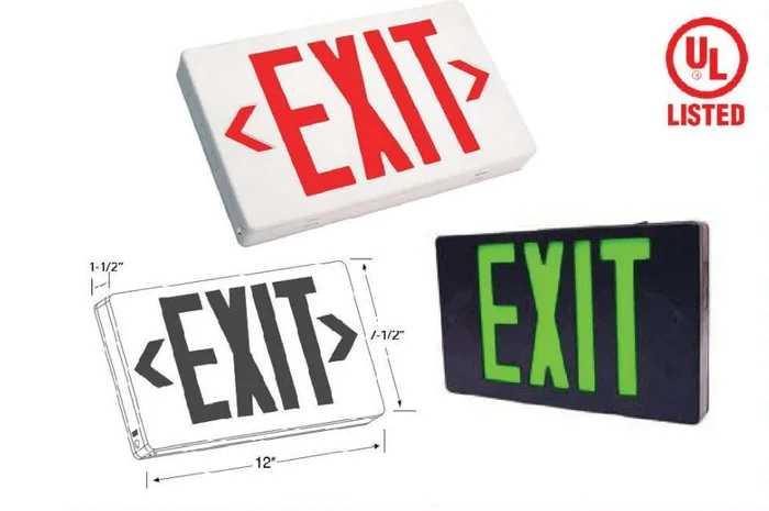 Westgate XT-RCGB-EM LED Exit Sign With Remote Capability 120~277V