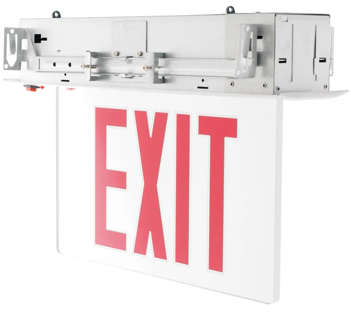 Westgate XTR-2RMW-EM LED Exit Sign With Emergency Battery Backup