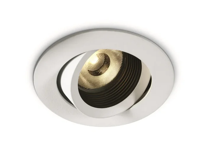 White 13W LED adjustable COB Extractable Range, IP54.