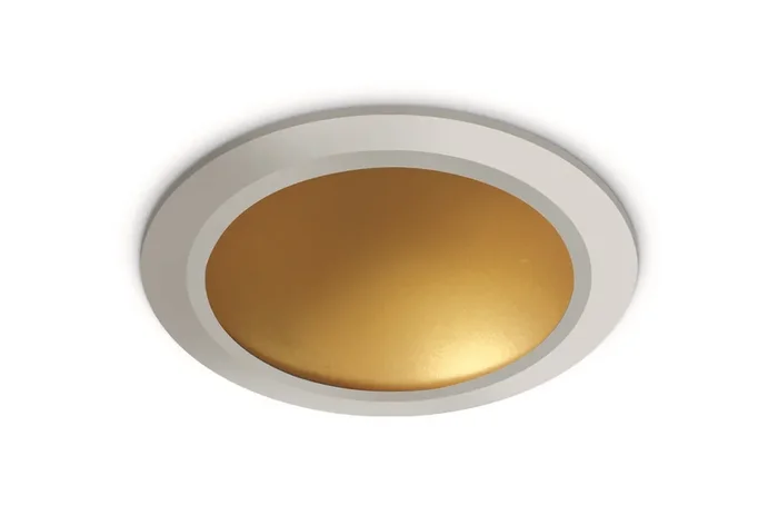 White 16W LED Dark Light Dome Reflector, IP20.