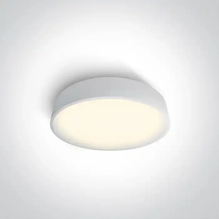 White 20W LED slim plafo light, IP20, suitable for residential andcommercial application.