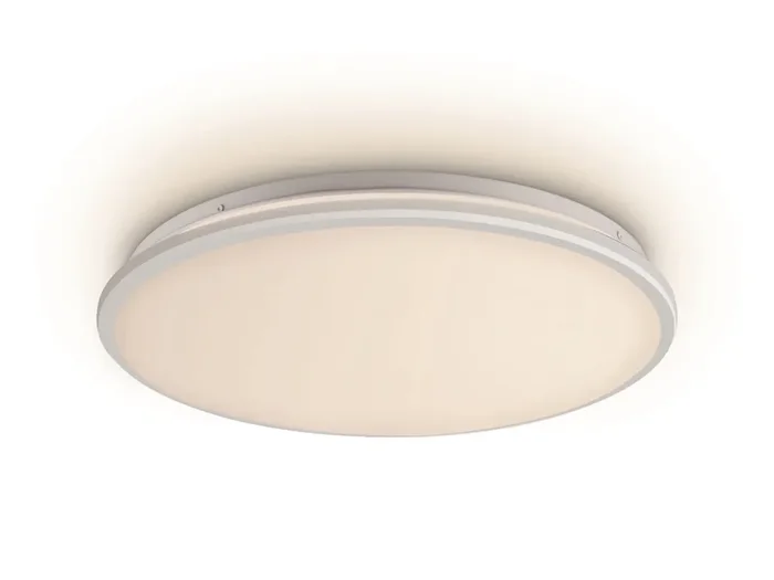White 24W LED slim plafo light, IP20, suitable for residential and commercial application.