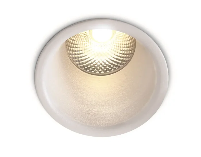 White 5W COB LED recessed spot, IP20, for general lighting applications.