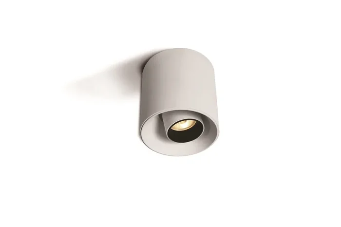 White 8W COB LED adjustable ceiling light.