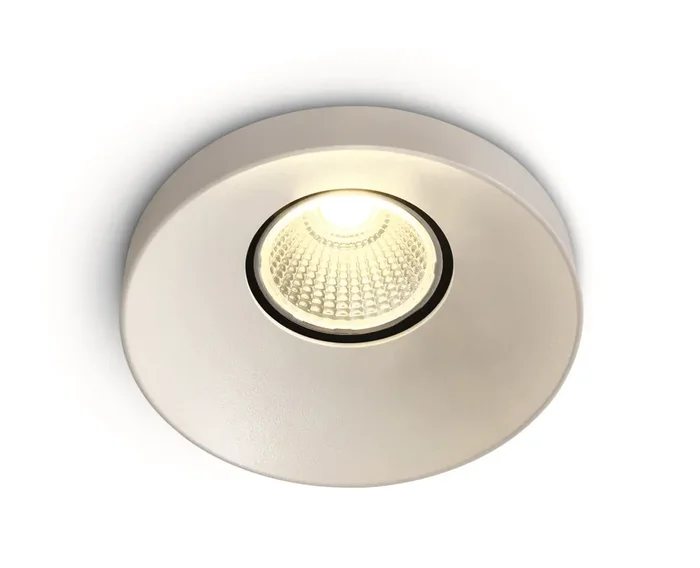 White 8W COB LED recessed Spot.