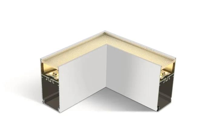 White 8W LED Corner for 38150A and 38151A.