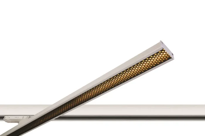 White CCT Variable LED Linear track light, high lumen output ideal for shops andshowrooms.