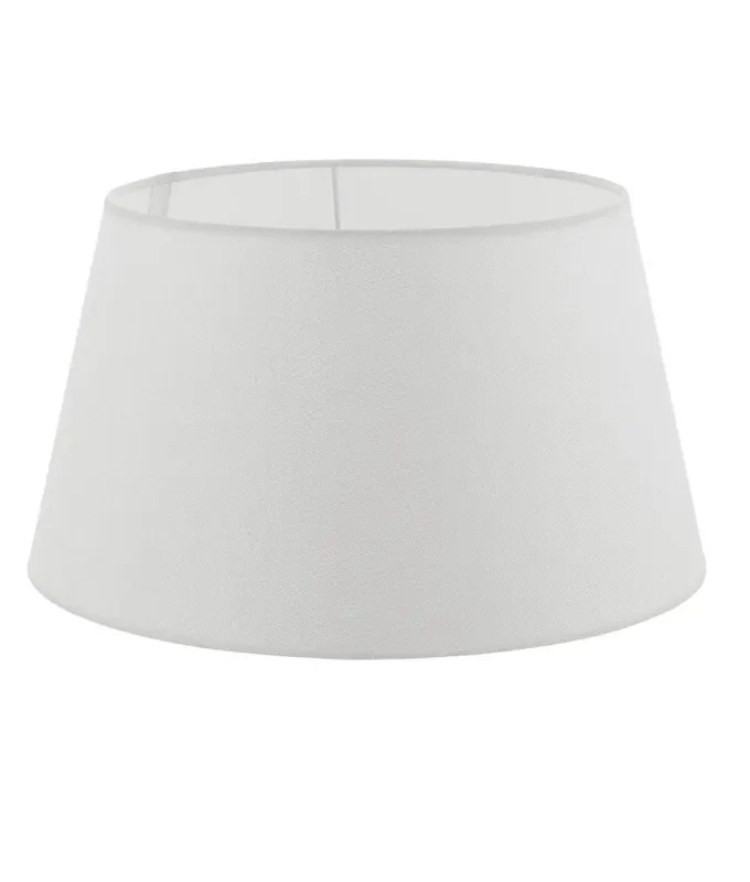 White Linen Shade for Floor Lamp – 38cm