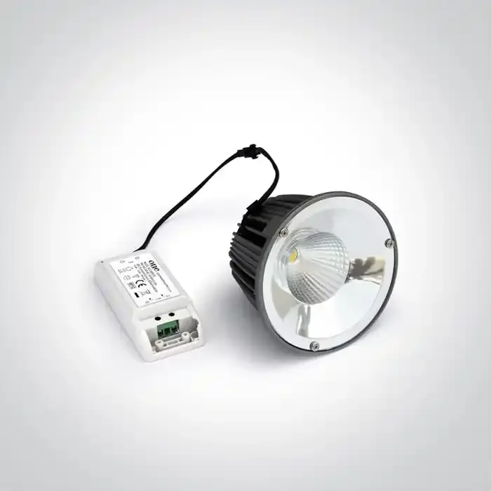 White Recessed adjustable R111 downlight shop range with GU10 lampholder.