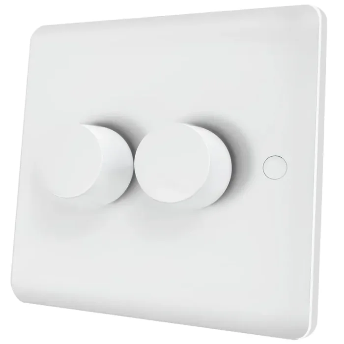 WiFi LED Dimmer Switch 1 Gang Multi-Way, Trailing Edge 5-250W, No Neutral Required, Alexa & Google Assistant Compatible