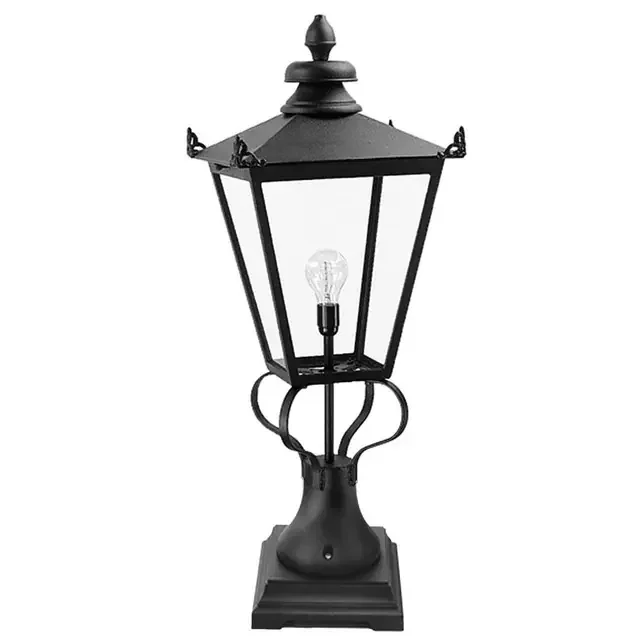 Wilmslow Black IP44 Top Post Light