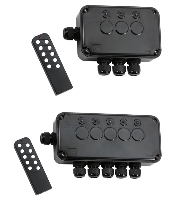 Wireless 3 & 5 Channel Lighting Controller