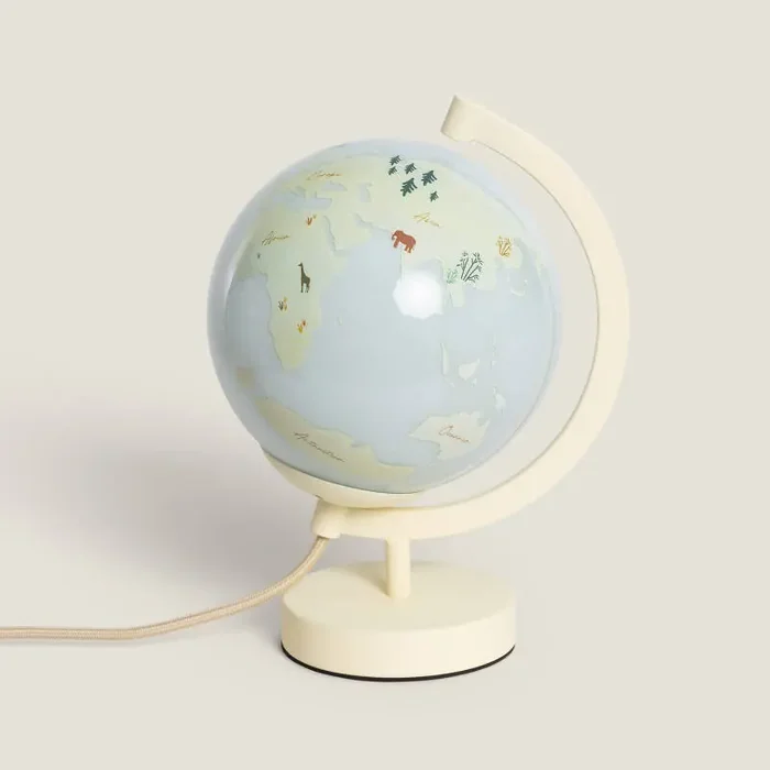 World Globe Table Lamp – Ledkia