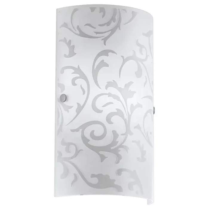 Wrap-Around Wall Sconce – Patterned Glass (079490049)