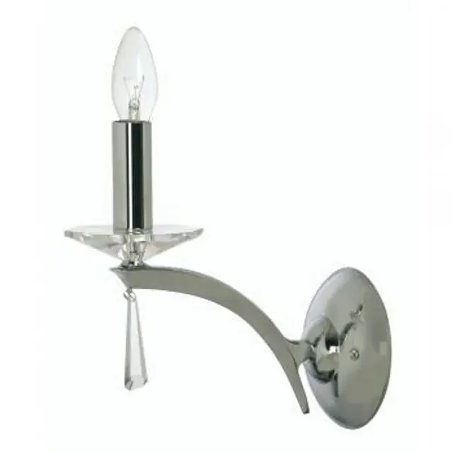 Wroxton Chrome Wall Light