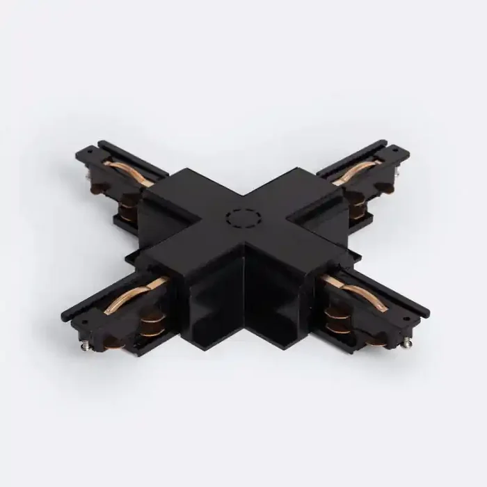 X Connector for Recessed Aluminium 3-Circuit DALI Track – Ledkia