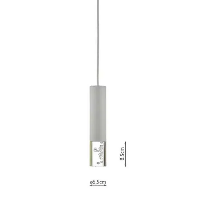 Yari Bubble Grey Suspension Accessory Pendant Lighting