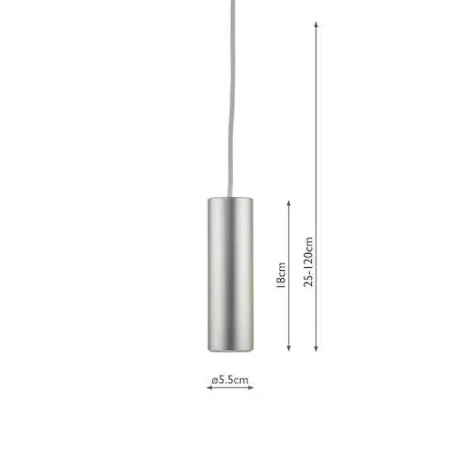 Yari Silver LED Pendant Light