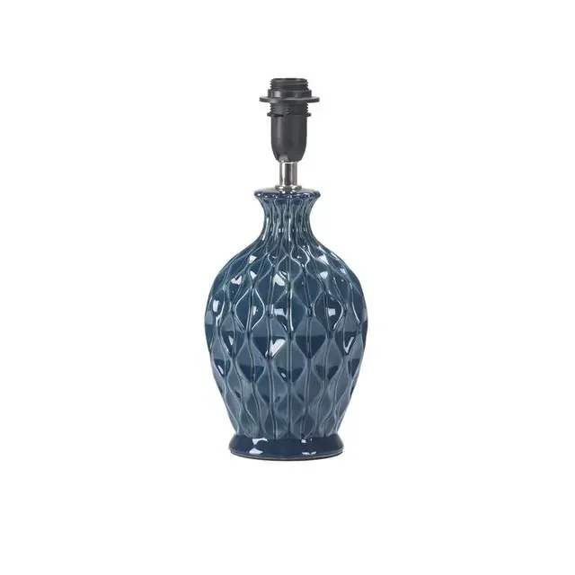 Yarra Navy 27cm Base Only Table Lamp