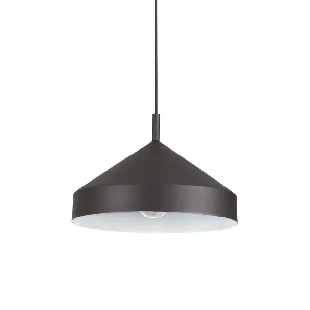 Yurta SP1 Black with White Inside 30cm Pendant Light