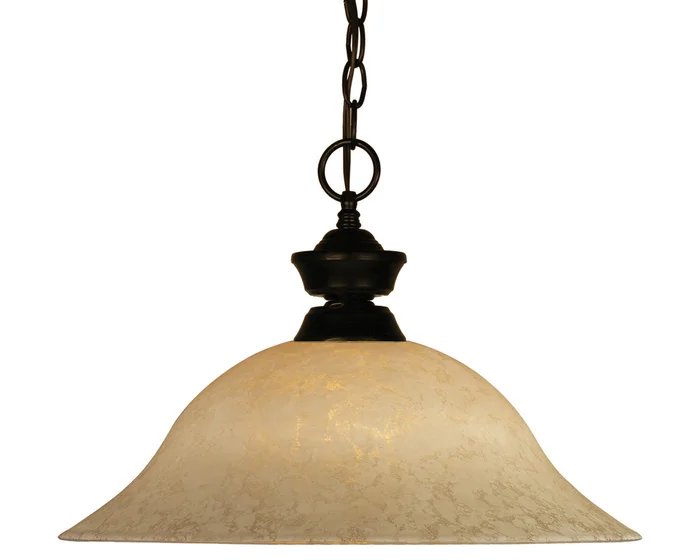 Z-Lite 100701BRZ-GM16 Pendant Lights One Light Pendant, Bronze