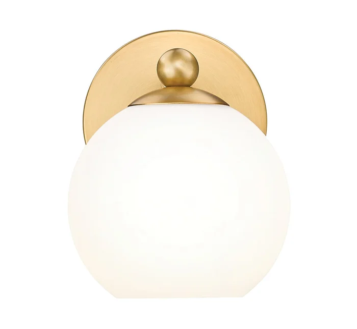 Z-Lite 1100-1S-MGLD Neoma One Light Wall Sconce, Modern Gold