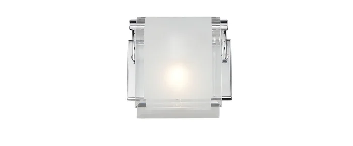 Z-Lite 169-1S Zephyr One Light Wall Sconce, Chrome
