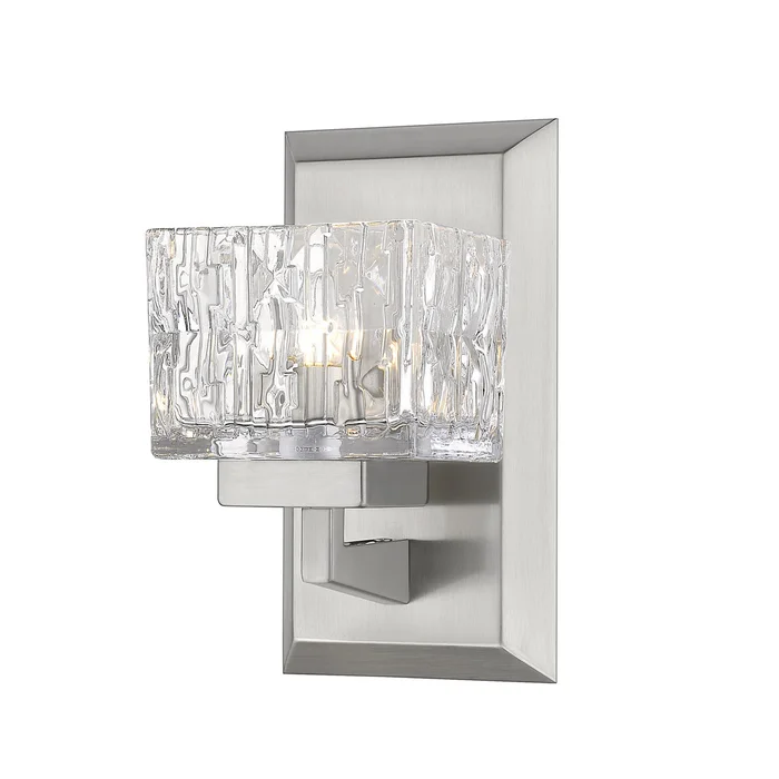 Z-Lite 1927-1S-BN-LED Rubicon LED Wall Sconce, Brushed Nickel