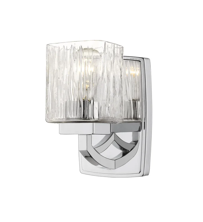 Z-Lite 1929-1S-CH Zaid One Light Wall Sconce, Chrome
